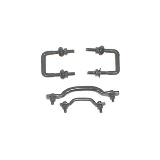 Picture of Rugged Ridge Windshield Tie Down Kit Black 55 - 95 Jeep CJ Jeep Wrangler