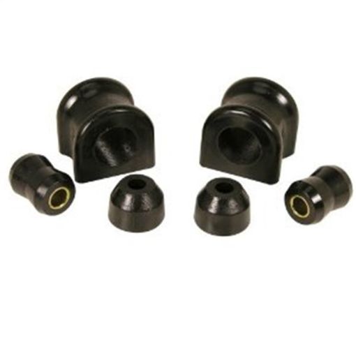 Picture of Rugged Ridge Front Swaybar Bushing Kit Black 30.5mm 97 - 06 Jeep Wrangler