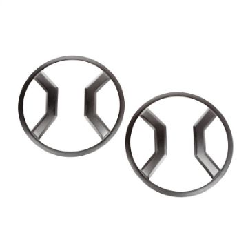 Picture of Rugged Ridge 15 - 18 Jeep Renegade BU Black Headlight Euro Guards Texture