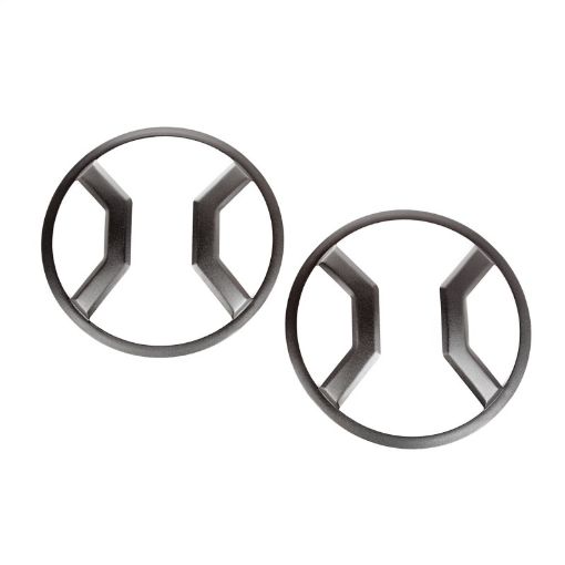 Picture of Rugged Ridge 15 - 18 Jeep Renegade BU Black Headlight Euro Guards Texture