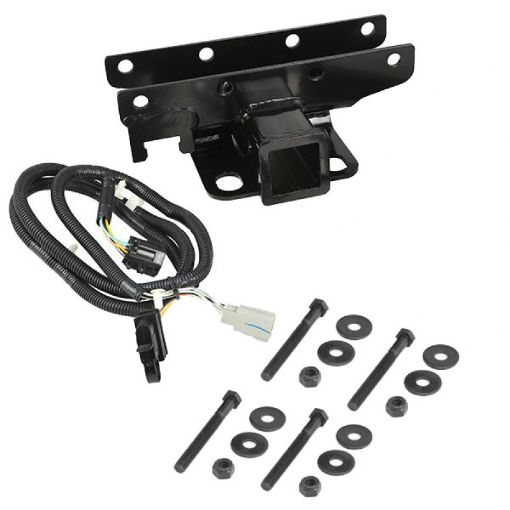 Picture of Rugged Ridge Receiver Hitch Kit w Wiring Harness 07 - 18 Jeep Wrangler JK