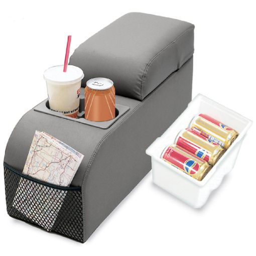 Picture of Rugged Ridge Standard Locking Console Gray 76 - 95 Jeep CJ Jeep Wrangler