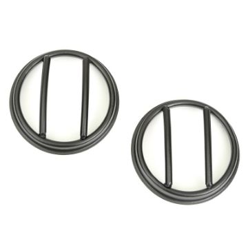 Picture of Rugged Ridge 07 - 18 Jeep Wrangler Textured Black Fog Light Euro Guards