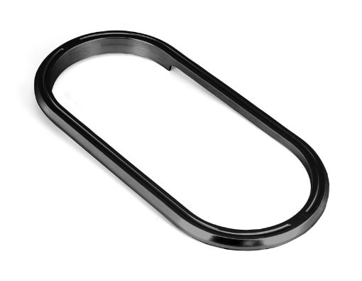 Picture of Rugged Ridge Billet Alum Shifter Bezel Black Auto 07 - 10 Jeep Wrangler