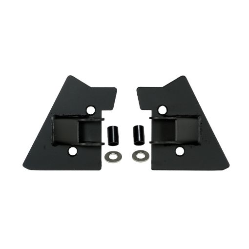 Picture of Rugged Ridge 97 - 02 Jeep Wrangler TJ Black Mirror Relocation Brackets