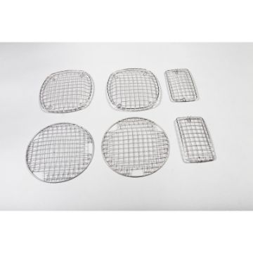 Picture of Rugged Ridge 97 - 06 Jeep Wrangler TJ Stainless Steel Stone Guard Set