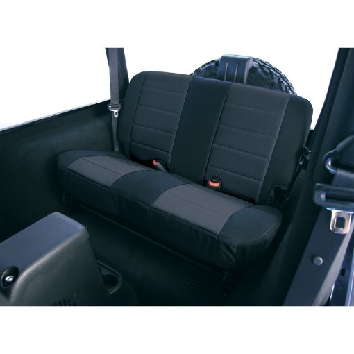 Picture of Rugged Ridge Neoprene Rear Seat Cover 80 - 95 Jeep CJ Jeep Wrangler