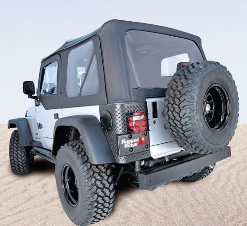 Picture of Rugged Ridge XHD Soft Top Black Diamond Tint 04 - 06 LJ Jeep Wrangler
