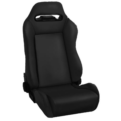 Picture of Rugged Ridge Sport Front Seat Reclinable Black Denim 76 - 02 CJWrang
