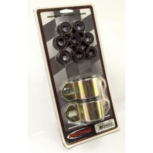Picture of Rugged Ridge Front Swaybar Bushing Kit Black1516 - In 76 - 86 Jeep CJ