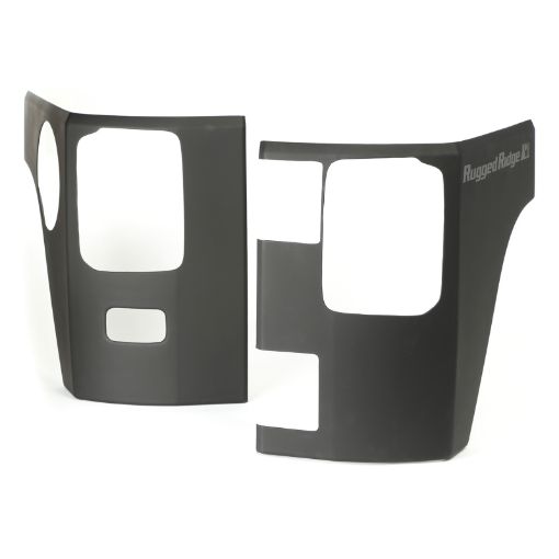 Picture of Rugged Ridge Rear Corner Kit Body Armor 2 - Door 7 - 18 Jeep Wrangler