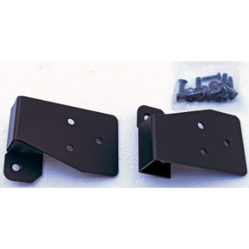 Picture of Rugged Ridge 03 - 06 Jeep Wrangler Black Mirror Relocation Brackets