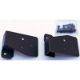 Picture of Rugged Ridge 03 - 06 Jeep Wrangler Black Mirror Relocation Brackets