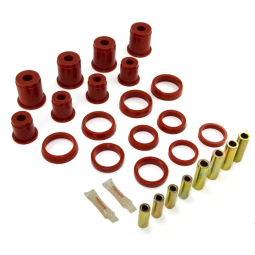 Picture of Rugged Ridge Front Control Arm Bushing Kit Red 84 - 01 Cherokee(XJ)