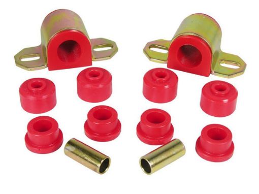 Picture of Rugged Ridge Front Swaybar Bushing Kit Red 1516 - In 84 - 01 Cheroke