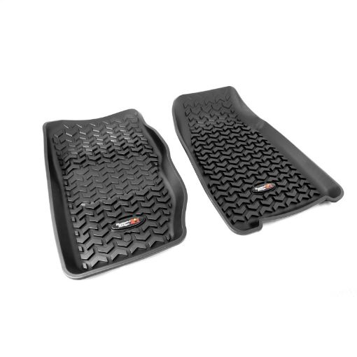 Picture of Rugged Ridge Floor Liner Front Black 1984 - 2001 Jeep Cherokee XJ