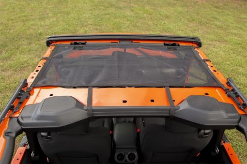 Picture of Rugged Ridge Eclipse Sun Shade Front 18 - 20 Jeep Wrangler JL 2 - Dr