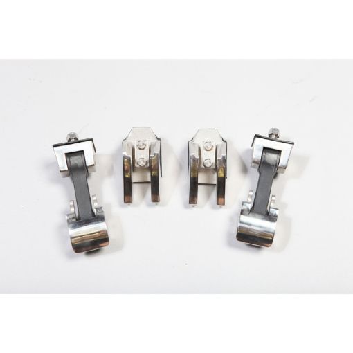 Picture of Rugged Ridge 07 - 18 Jeep Wrangler Stainless Steel Hood Catch Set
