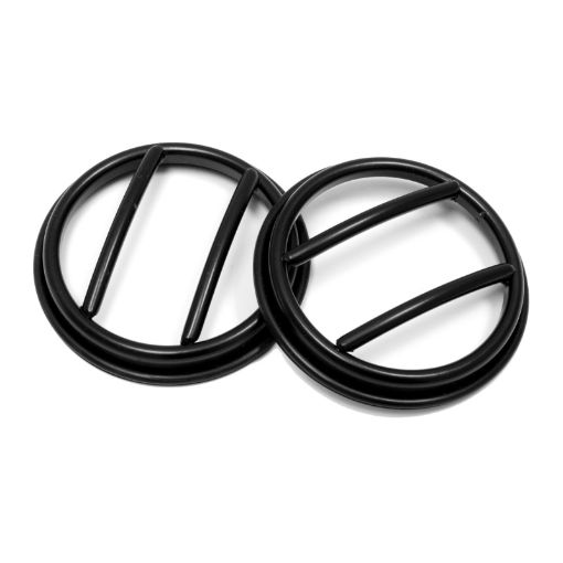 Picture of Rugged Ridge 07 - 18 Jeep Wrangler JK Black Fog Light Euro Guards