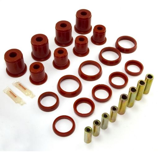 Picture of Rugged Ridge Control Arm Bushing Kit Front Red 97 - 06TJ 18362.03