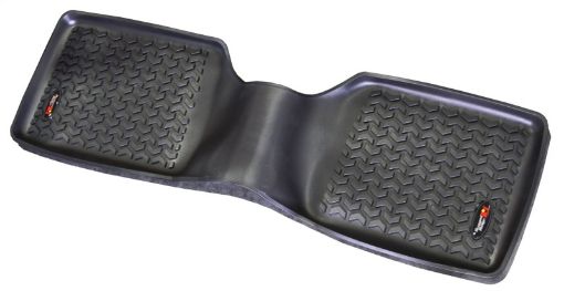 Picture of Rugged Ridge Floor Liner Rear Black 1984 - 2001 Jeep Cherokee XJ