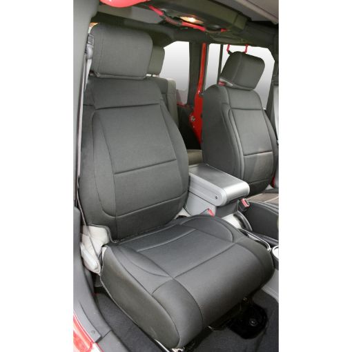 Picture of Rugged Ridge Neoprene Front Seat Covers 07 - 10 Jeep Wrangler JK