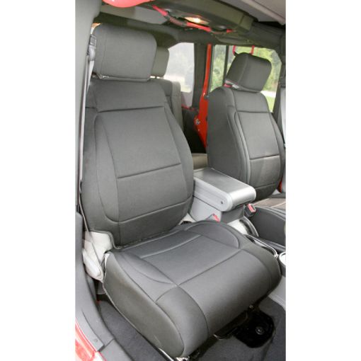 Picture of Rugged Ridge Neoprene Front Seat Covers 11 - 18 Jeep Wrangler JK