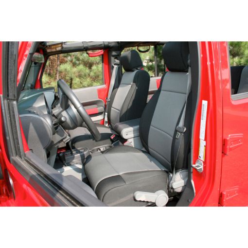 Picture of Rugged Ridge Neoprene Front Seat Covers 11 - 18 Jeep Wrangler JK