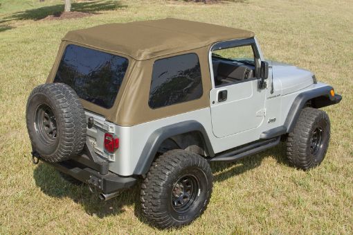 Picture of Rugged Ridge Bowless XHD Soft Top Spice 97 - 06 Jeep Wrangler TJ