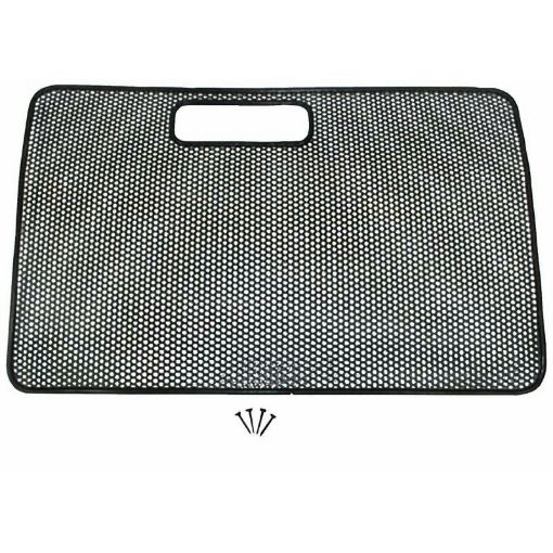 Picture of Rugged Ridge 97 - 06 Jeep Wrangler TJ Black Radiator Bug Shield