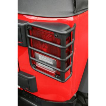 Picture of Rugged Ridge 07 - 18 Jeep Wrangler Black Tail Light Euro Guards
