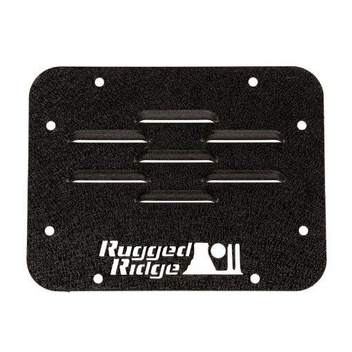 Picture of Rugged Ridge Tire Carrier Delete Plate 07 - 18 Jeep Wrangler JK