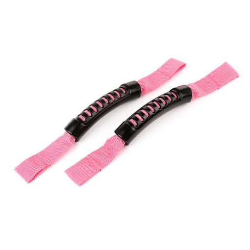 Picture of Rugged Ridge Seat Mount Grab Handle Pink 07 - 18 Jeep Wrangler
