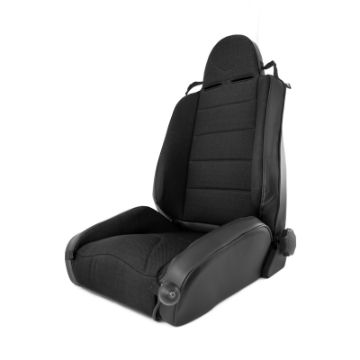 Picture of Rugged Ridge XHD Off - road Racing Seat Reclinable Black97 - 06TJ