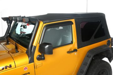Picture of Rugged Ridge Sailcloth Soft Top Black Diamond 10 - 18 2 - Door JK