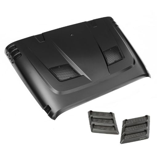 Picture of Rugged Ridge Performance Vented Hood Kit 07 - 18 Jeep Wrangler