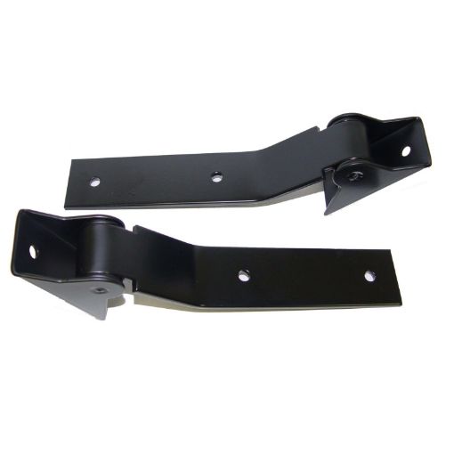 Picture of Rugged Ridge 87 - 95 Jeep Wrangler YJ Black Tailgate Hinge Set