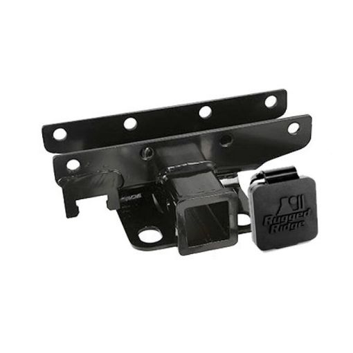 Picture of Rugged Ridge Receiver Hitch Kit RR Logo 07 - 18 Jeep Wrangler