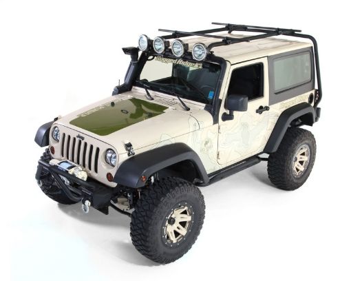 Picture of Rugged Ridge 07 - 18 Jeep Wrangler 2 - Door Sherpa Roof Rack Kit