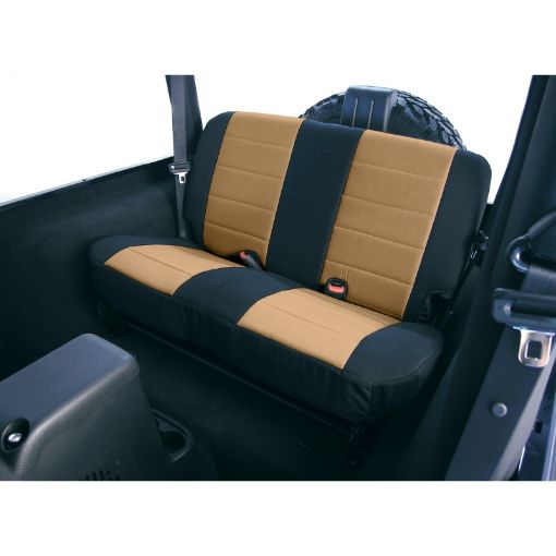 Picture of Rugged Ridge Neoprene Rear Seat Cover 97 - 02 Jeep Wrangler TJ