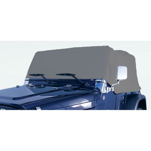 Picture of Rugged Ridge Deluxe Cab Cover 76 - 06 Jeep CJ Jeep Wrangler