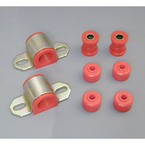 Picture of Rugged Ridge Swaybar Bushing Kit Red 25mm 84 - 01 Cherokee(XJ)