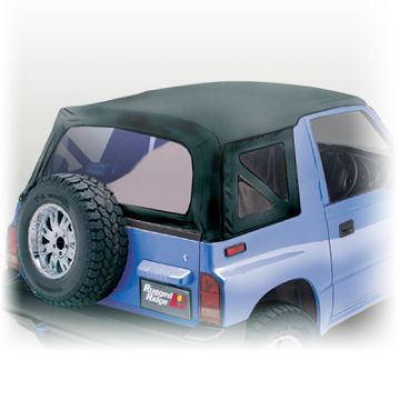 Picture of Rugged Ridge S - Top Black Denim Clear Windows 88 - 94 Sidekicks