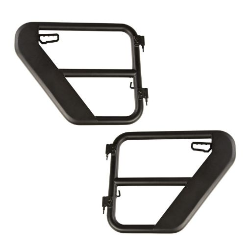 Picture of Rugged Ridge Fortis Rear Tube Doors 18 - 20 Jeep JL 2020 JT