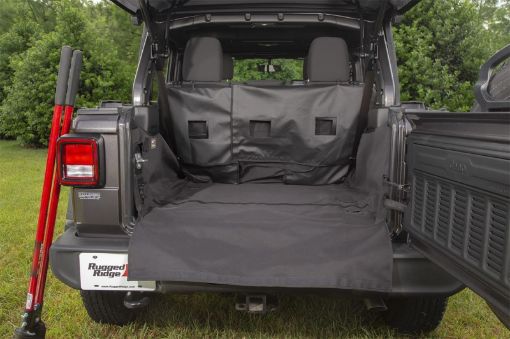 Picture of Rugged Ridge C3 Cargo Cover 18 - 22 Jeep Wrangler JL 4dr (Excl. 4XE Models)