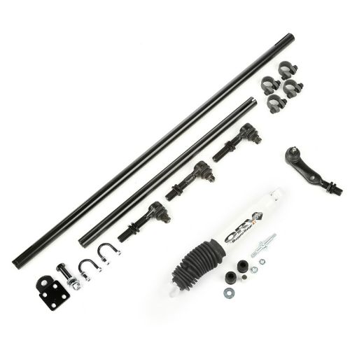 Picture of Rugged Ridge HD Steering Kit W Damper 84 - 06 Jeep XJ ZJ TJ