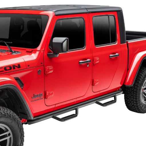 Picture of Rugged Ridge Spartan Nerf Bar Black 2020 Jeep Gladiator JT