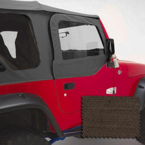 Picture of Rugged Ridge Door Skins Khaki Diamond 97 - 06 Jeep Wrangler