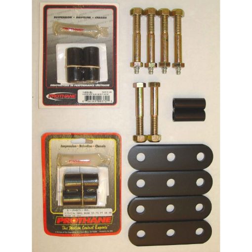 Picture of Rugged Ridge HD Front Rear Leaf Spring Shackles 55 - 75 CJ