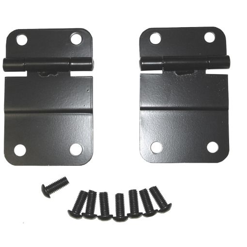 Picture of Rugged Ridge 76 - 86 Jeep CJ Black Lower Tailgate Hinge Set